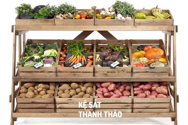 Kệ trưng bày trái cây