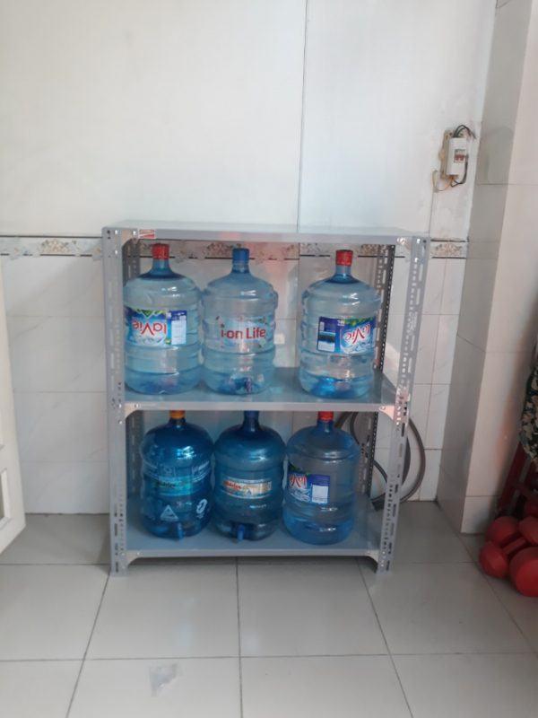 kệ sắt 3 tầng để nước suối KSTTKS3T08